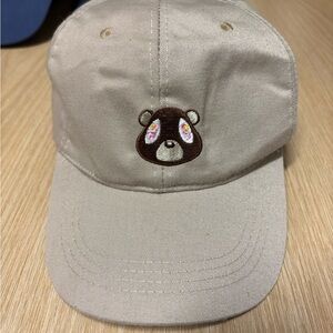 Beige Kanye West College Dropout Hat